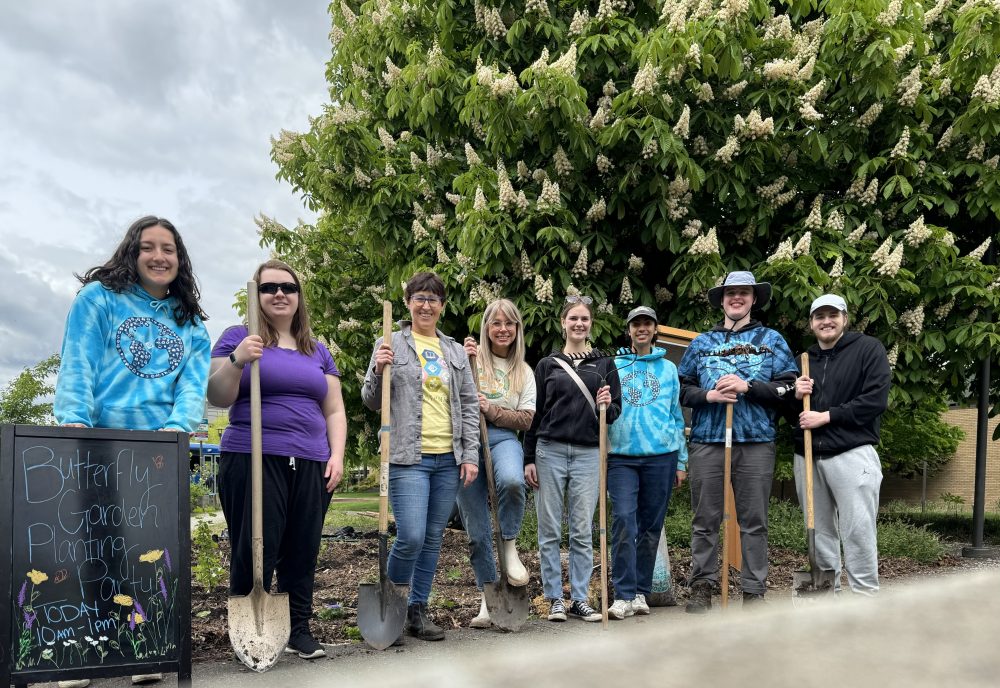 Eco Social Justice Grant project - butterfly garden