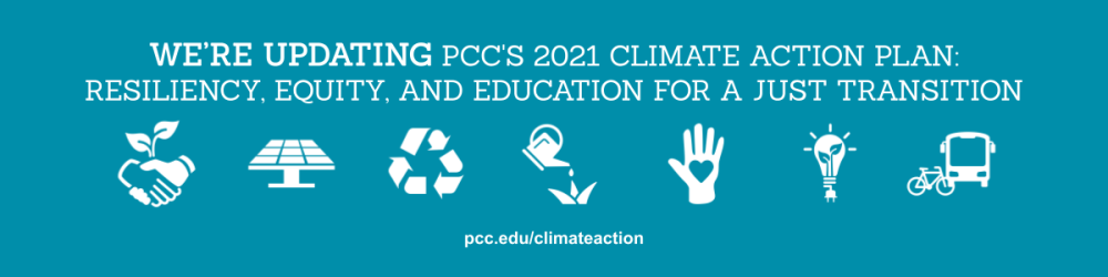 We're Updating PCC's Climate Action Plan