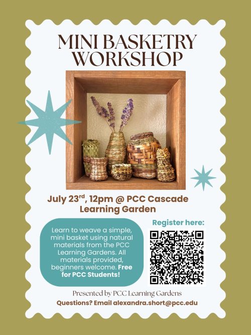 Mini Basketry Workshop 7/23