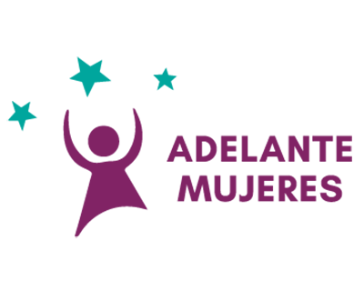Adelante mujeres logo