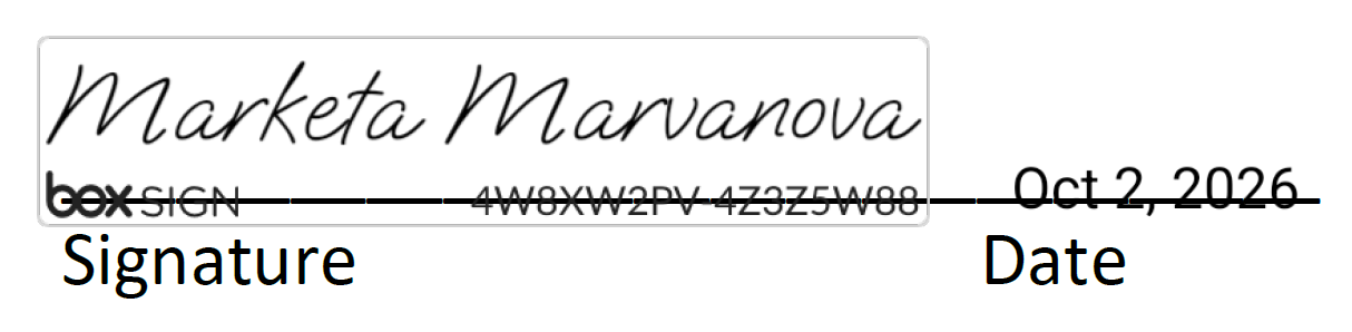 Marketa Marvanova signature, date Oct 2, 2026, box sign 4w8xw2pv-4z3z5w88