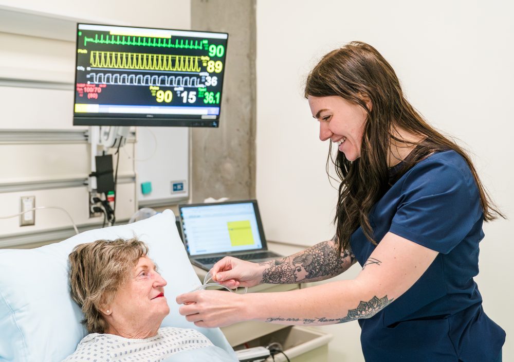 Nursing Assistant student.