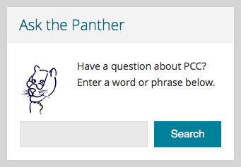 Ask the Panther search