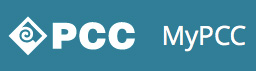 PCC logo and MyPCC text