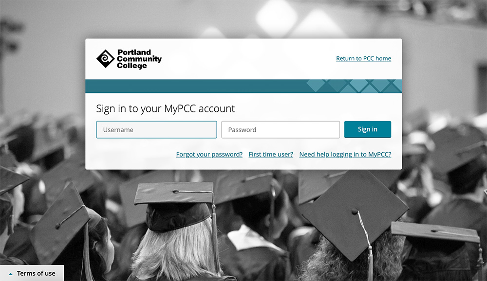 Authenticate login screenshot