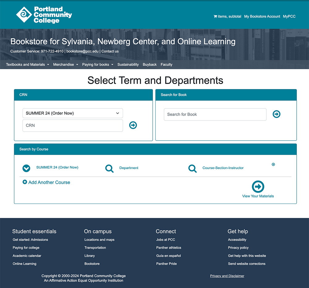 Bookstore MBS screenshot