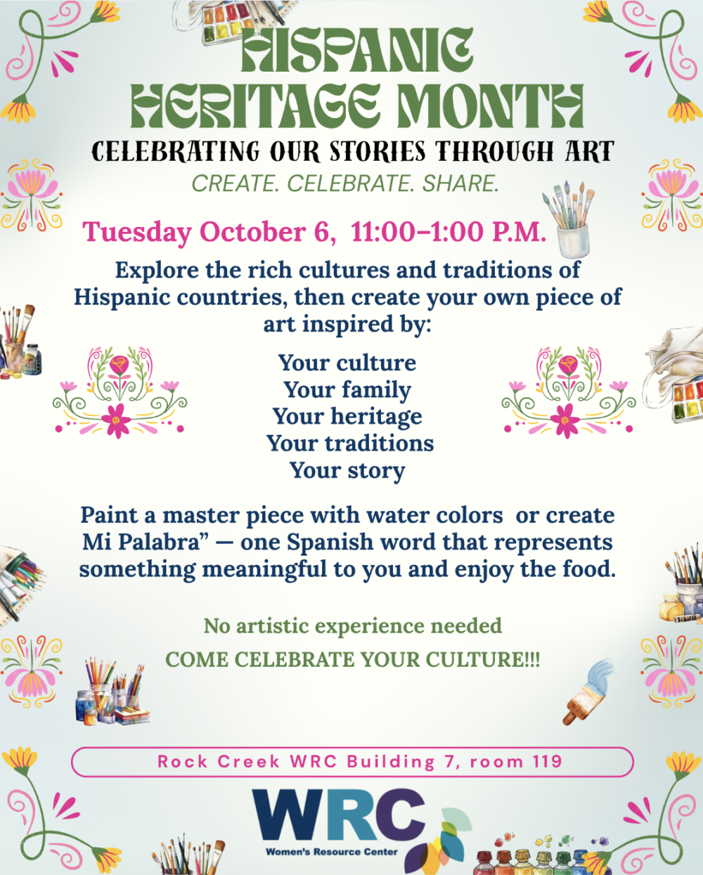 Hispanic Heritage Month events