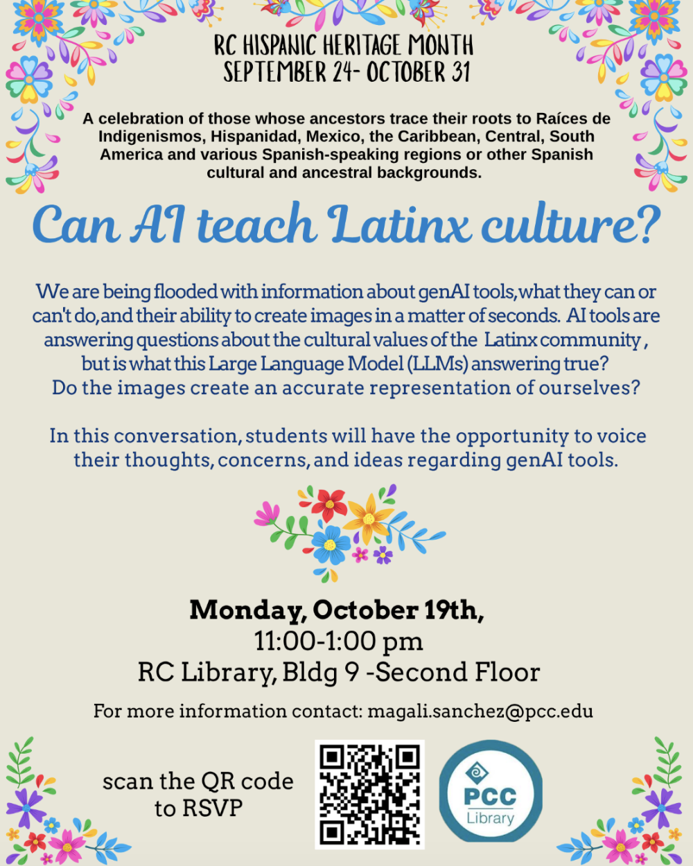 Hispanic Heritage Month events