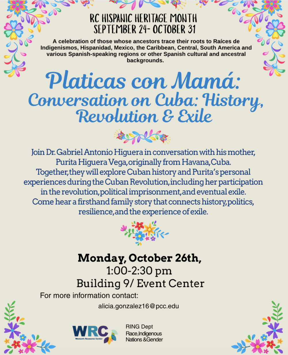 Hispanic Heritage Month events