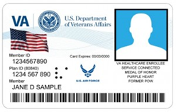 white ID card