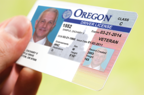 Oregon drivers license