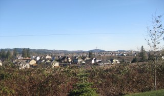 Bethany looking east from RC