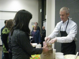 Ice cream social for Foundation