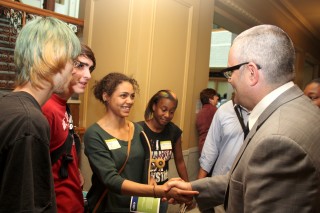 Mayor Adams future connect student