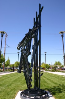 In 2007, this sculpture by Mylan Rakich was installed at Cascade for Art Beat.