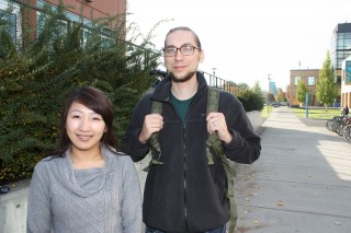 Shotwell and student Eli Patton, who says the classes help connect him to a tight-knit group of fellow students.