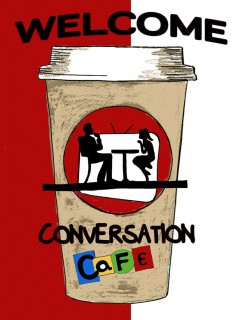 The cafe welcomes all ESOL students and native English-speaking students, faculty and staff.