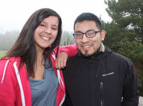 powwowstudents Jessica Ditmore and Philip Hartman are connecting to their Native backgrounds at PCC.