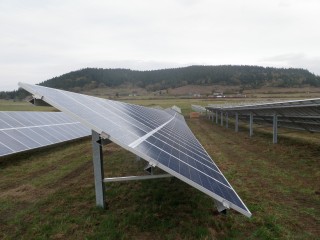 Example of what the Rock Creek solar array will look like.