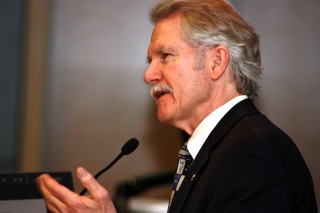 oeib Governor John Kitzthaber spoke at the OEIB meeting at Rock Creek Campus in early February.