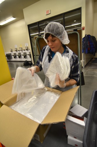 Herbert at work. After her work at PCC ends in August, she leaves for Chicago to continue service as a five-year resident at the Academy for Urban School Leadership to teach high school English in one of the city’s lowest performing high schools.