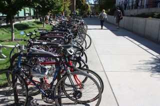 The Cascade Campus is known for its high bike ridership numbers. The Bike Rental Program feeds into the desire by students to ride to class.