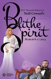 'Blithe Spirit' poster.
