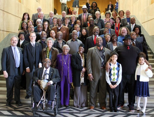 Family, friends and the community gathered at the state Capitol Building in Salem on March 4 to recognize Harold Williams Appreciation Day in the Legislature.