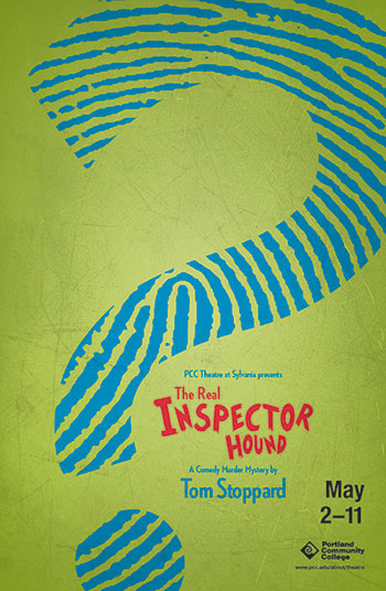 Poster for "The Real Inspector Hound."