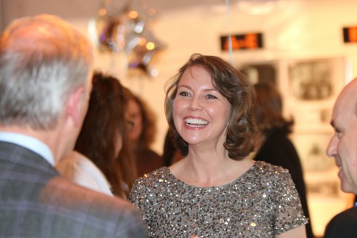 Portland Community College Foundation Board President Kimberly Cooper, president and CEO of the Fortuna Group, chats with Congressman Earl Blumenauer (left) and Executive Director of The Oregon Historical Society Kerry Tymchuk at the annual PCC Foundation Gala.