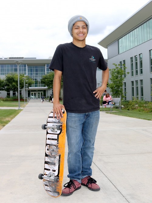 In 2014, Malik Lewis went from a summer job sweeping up at a local fabrication shop to getting on track to his high school diploma through Gateway to College. This fall, he'll be a PCC student at the Southeast Campus with half of the credits needed for a transfer degree already earned.