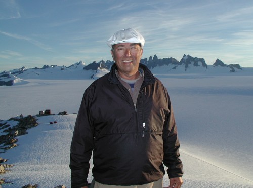 Dittrich is working with other scientists to assess the type and quantity of black carbon and minerals in the snow of the Juneau icefield to measure glacier mass loss due to the darkening of the snowpack.