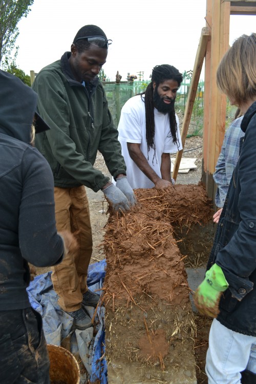 “The welcome kiosk will serve as a bulletin board for new visitors, volunteers, community bed stewards, classes and the community," said Elaine Cole, Rock Creek sustainability coordinator and TGIF grant author.