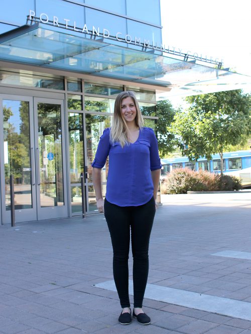 In 2013, Hodgson heard about the college’s respected Medical Assisting Program led by program chair and instructor Virginia Chambers.