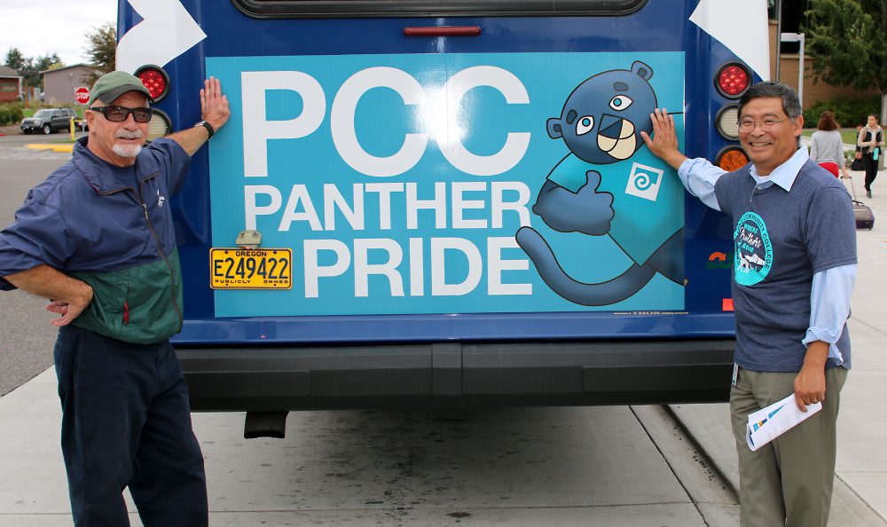 The new college leader has not been shy to show off his panther pride.