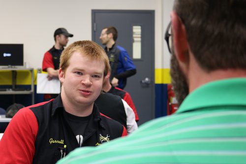 Each student spent 20-30 minutes sharing their resume, examples of their work and various repairs with the auto service representatives.