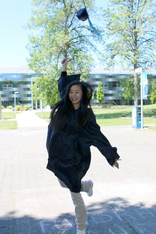 Detering overcame poverty in China to become an academic success at PCC.