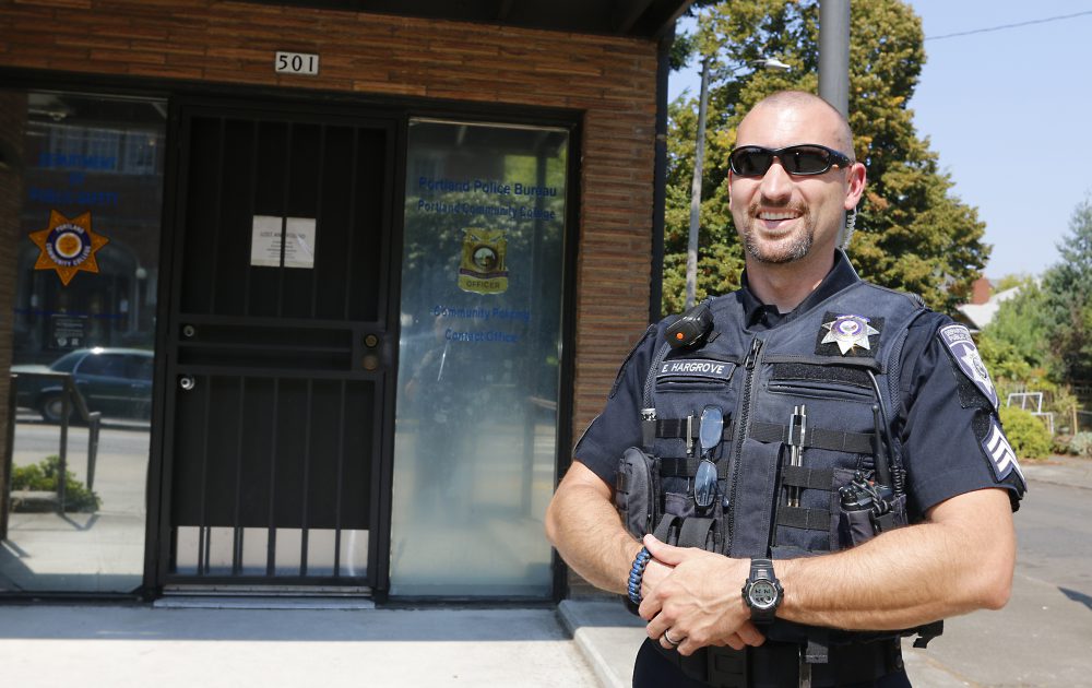 At Cascade Campus, public safety staff like Sgt. Erik Hargrove work out of the college’s oldest public safety facility.