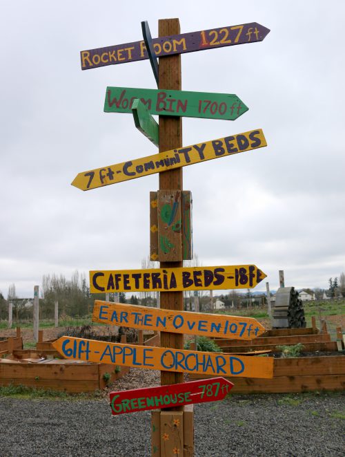 Rock Creek Learning Garden.