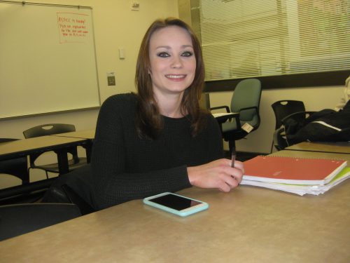 Savannah Waterworth, BCT student scholarship winner.