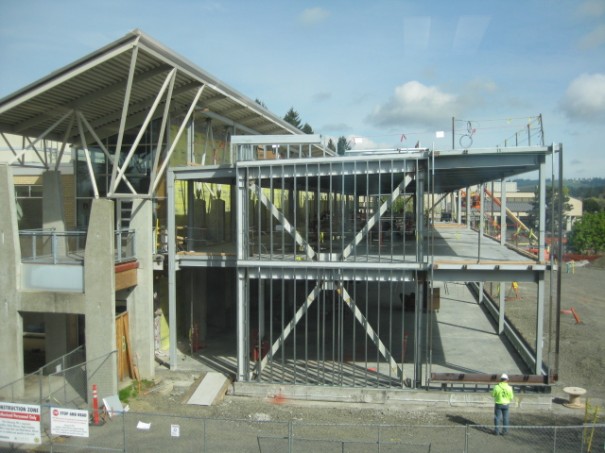 Before photo of Building 7 at Rock Creek Campus