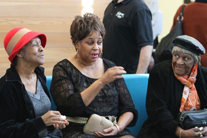 Community members joined in the festivities.